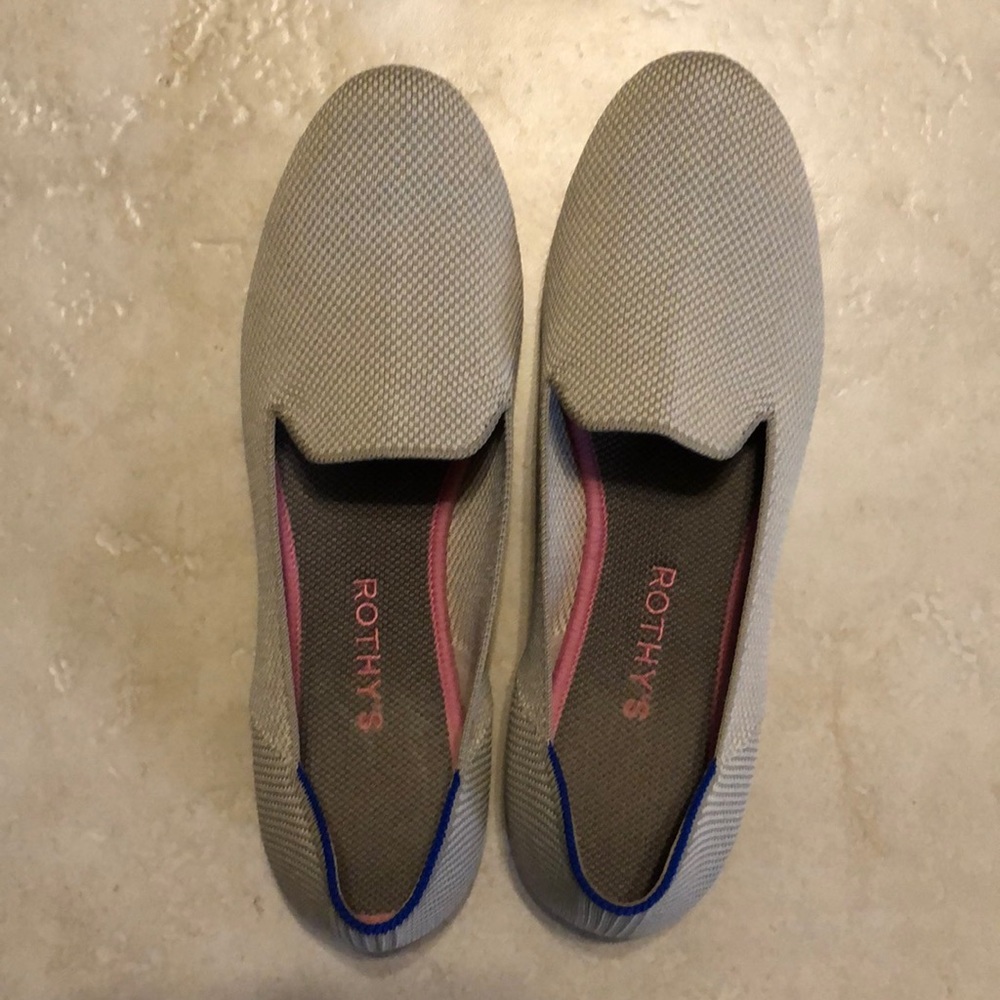 Rothy’s The Loafer in Linen Double Stitch